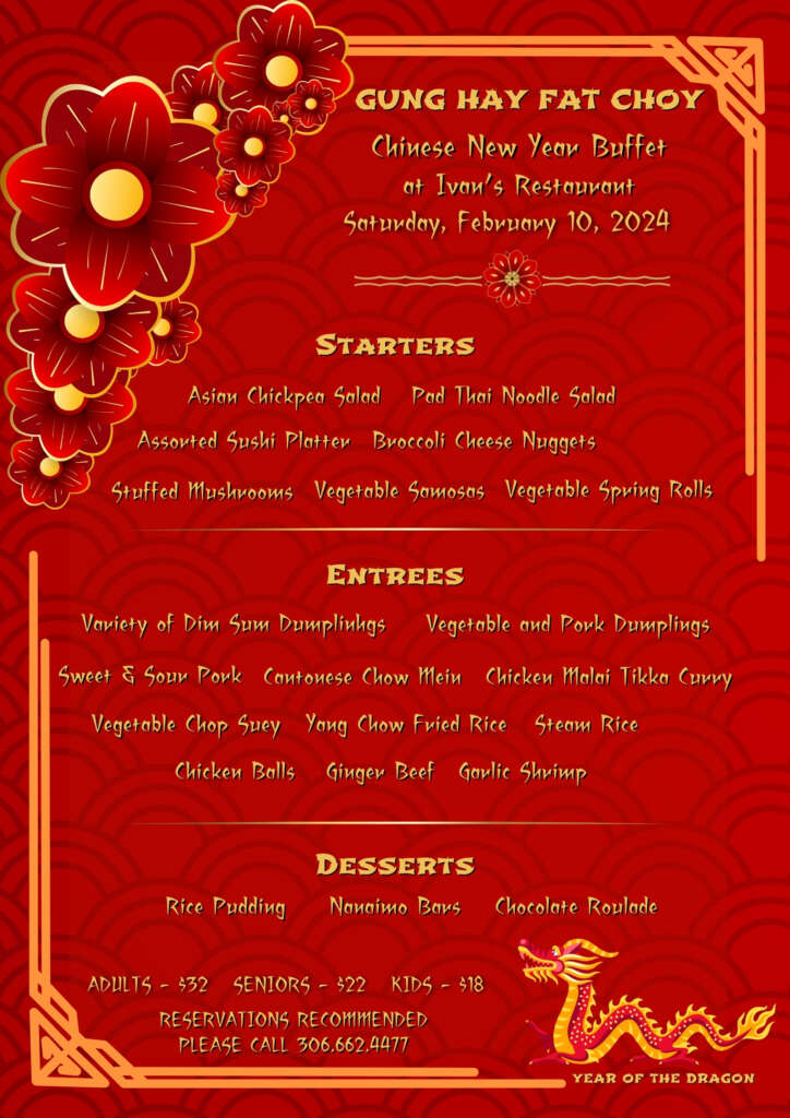 Chinese New Year Buffet 2024