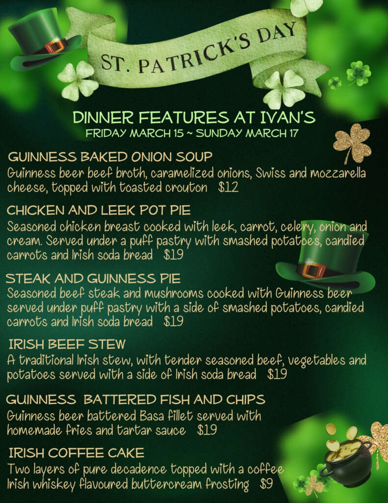 St Patrick's Day Features